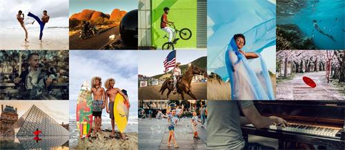 alt="Photo collage of various people and activities"
